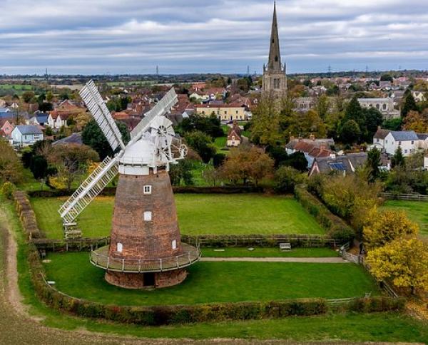 The Windmill & The Church